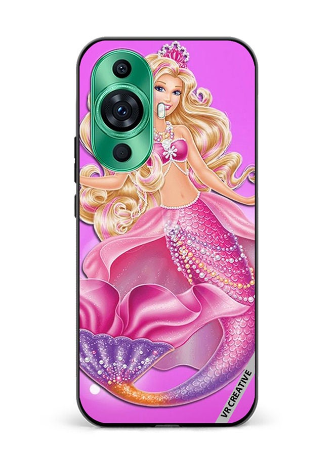VR CREATIVE Protective Case Cover For Huawei nova 11 Pro Mermaid Barbie Design Multicolour - Image 1