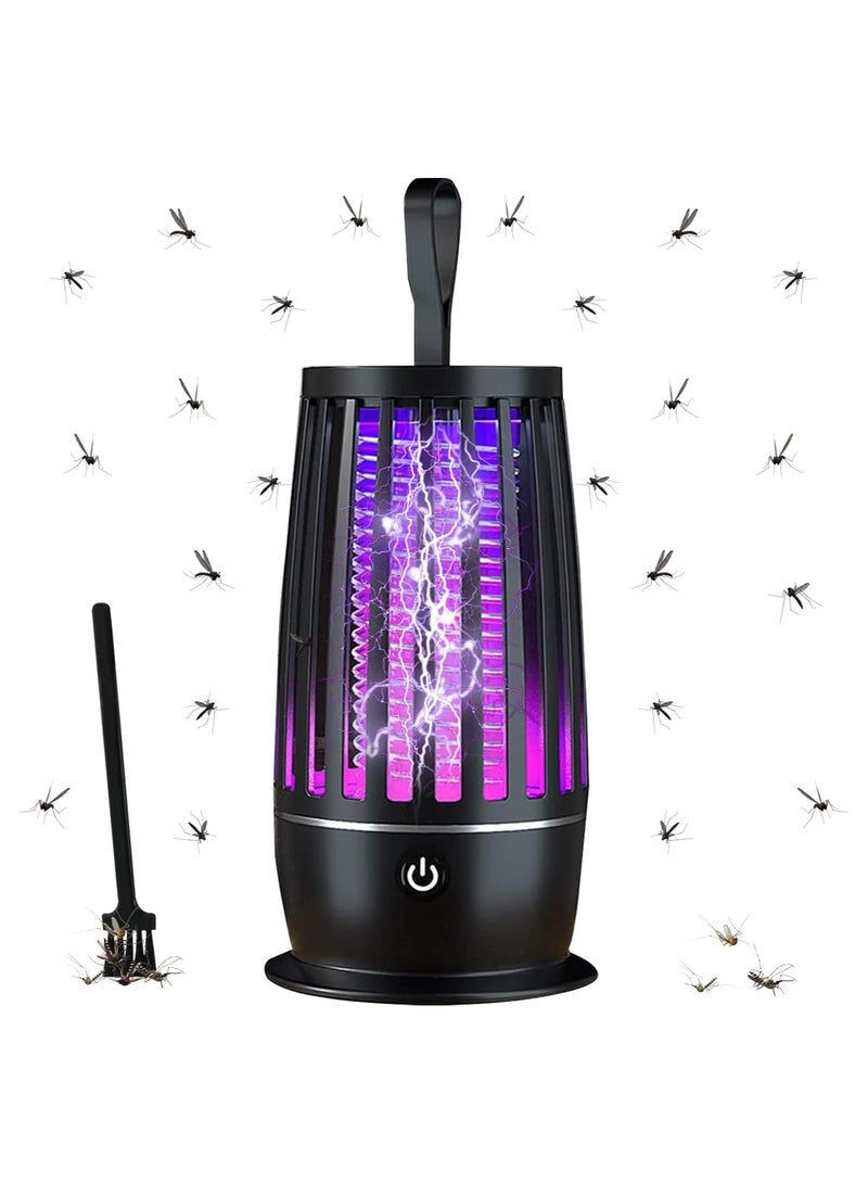 GUDOO Bug Zapper, Electric Mosquito Killer, Mosquito Zapper Lamp With Nightlight Mode, Rechargeable Mosquito Eradicator Indoor and Outdoor- Insect Killer with Trap Lamp for summer trip, camping - Image 1