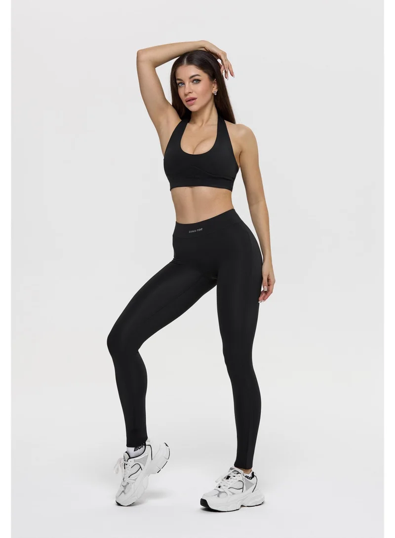 Bona Fide Bona Fide: Kiss of Eva "Black" Kiss Eva Sports Bra for Women | Best Price UAE