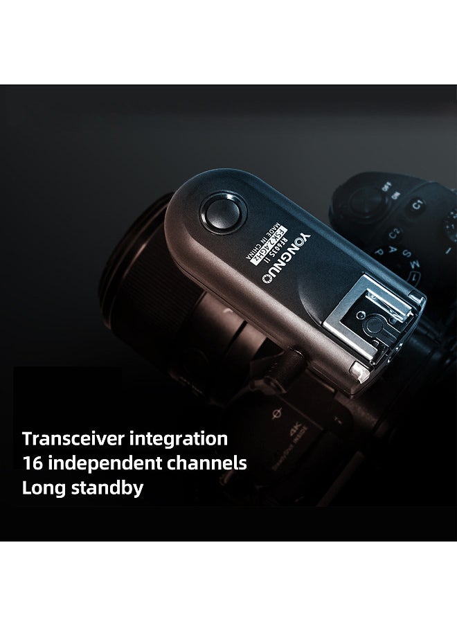 YONGNUO RF603II S1 2.4G Wireless Flash Trigger Transmitter 16 Channels 100M Transmission Range Replacement for Sony A100/A200/A300/A350/A700/A900/A57/A65/A77/A99/A99II/A550  - Image 4