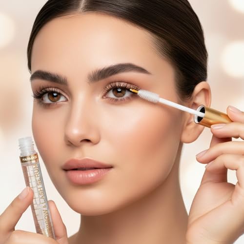 FARMASi Eyebrow and Lash Serum Advanced Eyelash Serum to Boost Fuller Thicker Longer Healthier Stronger Lashes Brows Nourishing Effect on Brow and Lash Roots 04 fl oz - Image 3