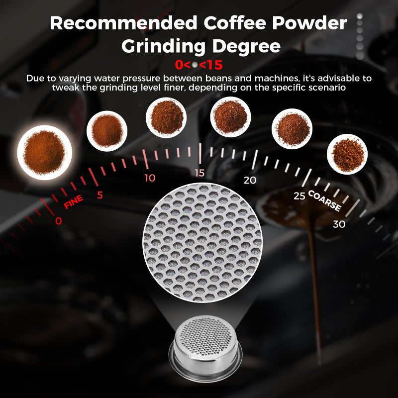 IKAPE 51mm Espresso Portafilter with Silicone Handle, 3-Ear Design Compatible with Delonghi EC0680, EC0685, SMEG & EUPA 51mm Coffee Machines - Image 4