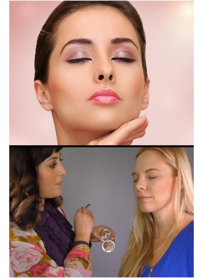 Ageless Derma Mineral Makeup Baked Eyeshadow Trio Vegan Eye Shadow (Smokey)  - Image 5