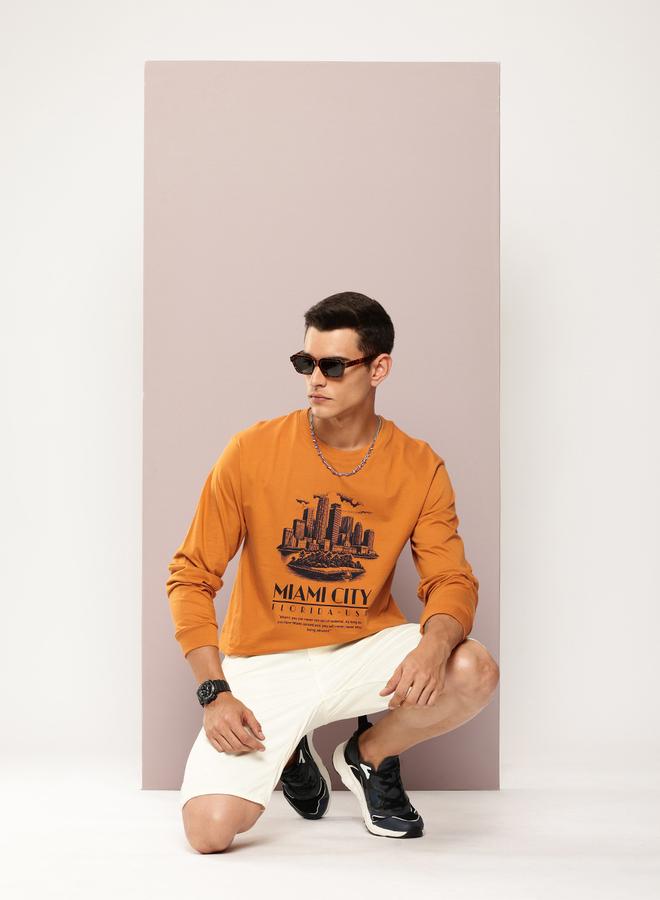 Dillinger Men Oversized Printed Cotton T-Shirt - Image 4