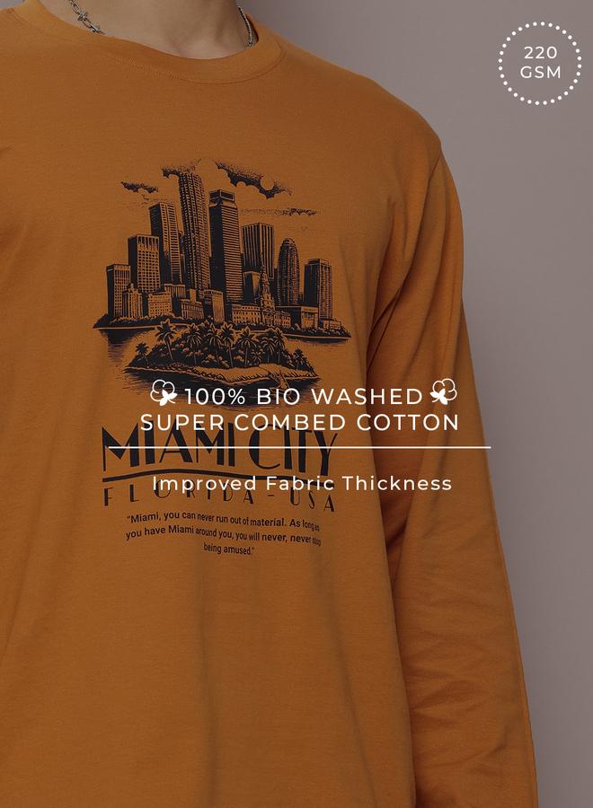 Dillinger Men Oversized Printed Cotton T-Shirt - Image 5