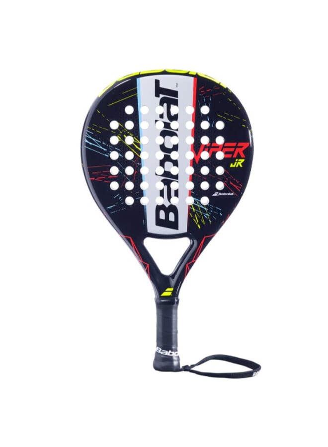 BLACK AND WHITE BABOLAT VIPER JUNIOR