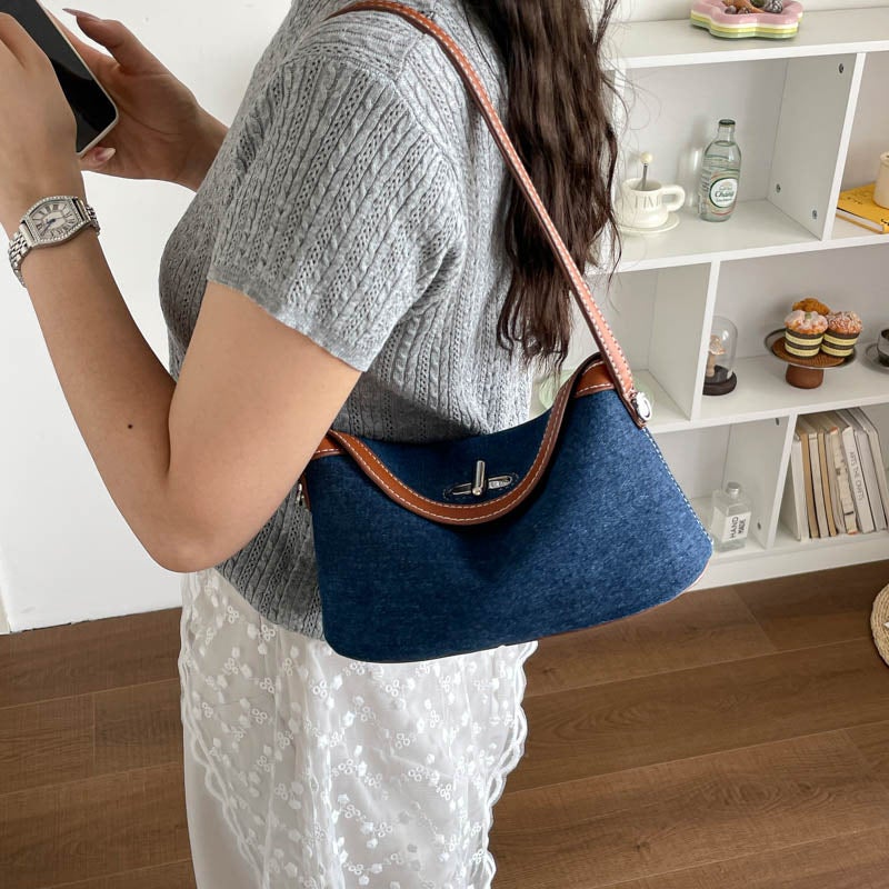 Denim Crossbody Bag for Women 2026 New Trend Handbag Shoulder Bag - Image 2