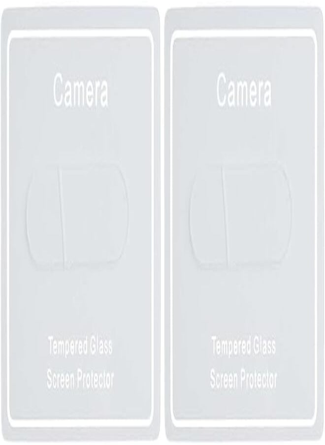Unipha Tempered glass camera lens protector for samsung galaxy a50s pack of 2 clear 