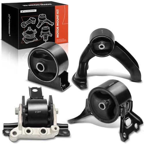 A-Premium 4PCS Engine Motor Mount and Transmission Mount Set Compatible with Mitsubishi Outlander Sport 2011-2021, Lancer 2008-2017, RVR 2011-2021, 2.0L 2.4L, Replace# 5105511AE 68032586AF - Image 1