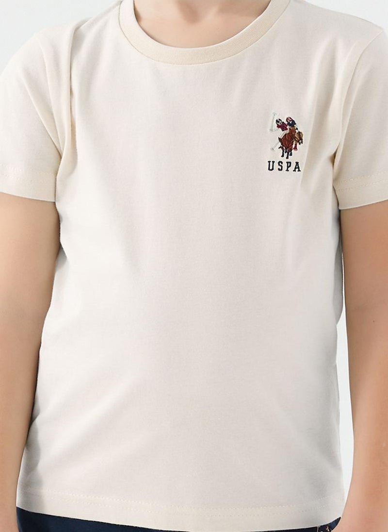 U.S. Polo Assn. U.S. Polo Assn. Boys White Bermuda Set  - Image 4