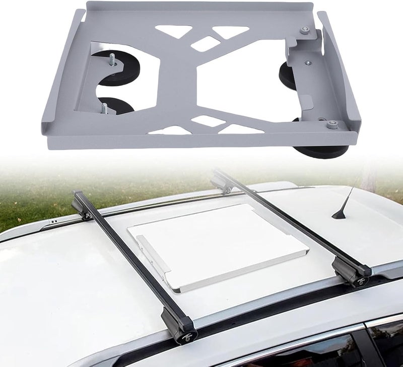Magnetic Car Roof Mount, 304 Stainless Steel Weather with Arrow Storage Case Roof Mount Kit for RV Boat Mini Antenna Dish Satellite Magnetic - Image 2