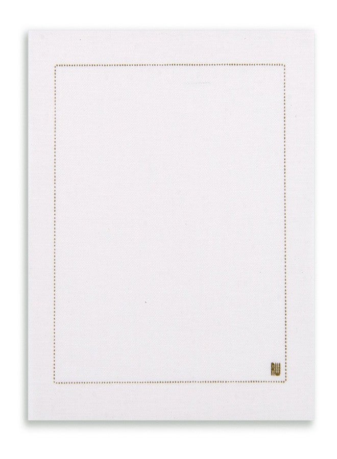 Restaurantware Napluxe Organic Cotton Cocktail Beverage Napkins - Soft and Durable 4.5" x 4.5" Ecru Paper Napkins - Disposable and Recyclable - 50-CT Roll- Restaurantware - Image 2