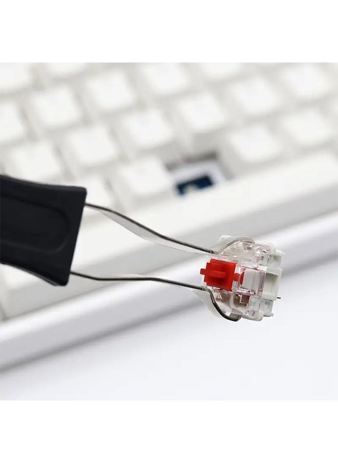 Keycap Puller 2 in 1 Mechanical and Cherry Keycap Puller, Versatile Tool