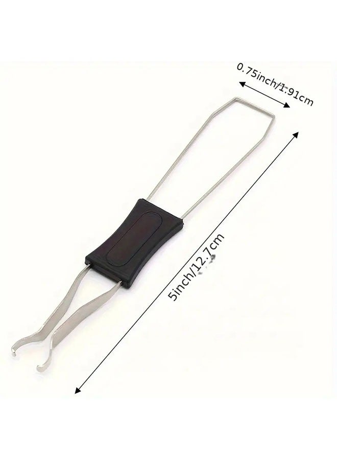 KOOKNA 2 in 1 Keycap Puller and Switch Remover, Mechanical Keyboard Accessory, Universal Key Cap Removal Tool, Stainless Steel Puller for Gaming Keyboard Cleaning - Image 5