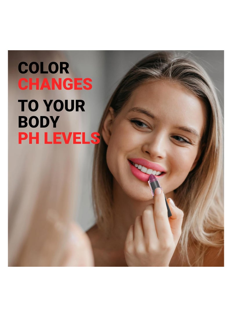 مود ماتشر أحمر شفاه من فران ويلسون مودماتشير مجموعة 6 قطع الشفاه الأصلي متغير اللون - مقاوم للقناع يدوم لمدة 12 ساعة غني بالصبار وفيتامين E لترطيب فائق والرطوبة كل منهما 34 مل - Image 3