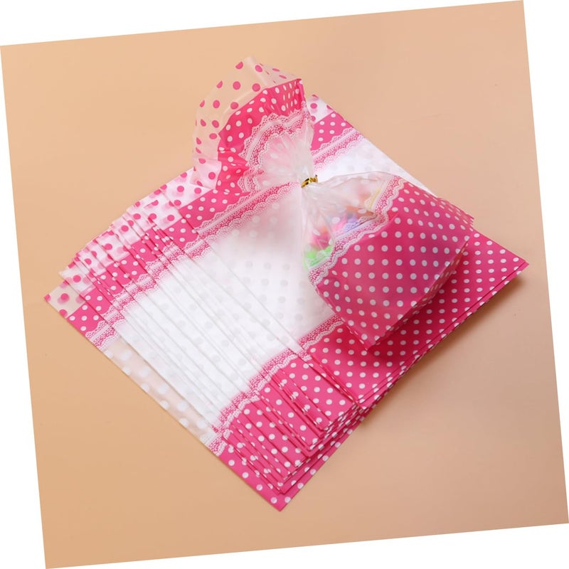 Multi Colored Dot Resealable Food Bags For Cookies Snacks And Party Favors - Image 3
