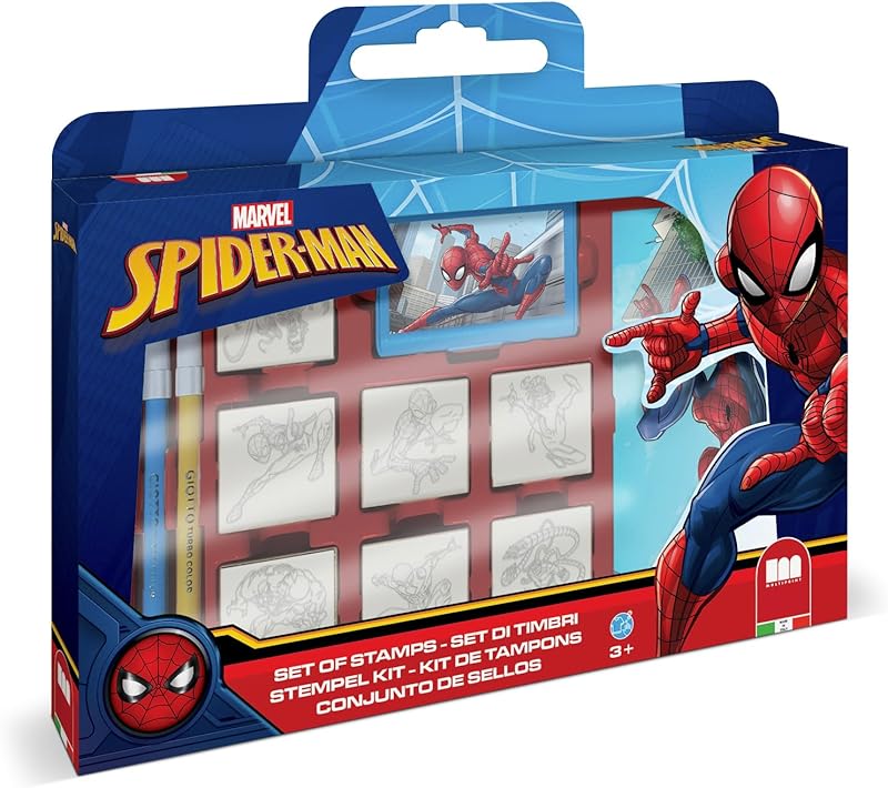 Multiprint 7817 7 Stamp Spiderman Kit