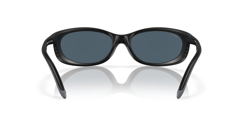 Costa Del Mar Costa Man Sunglasses Matte Black Frame, Gray Lenses, 61MM - Image 4