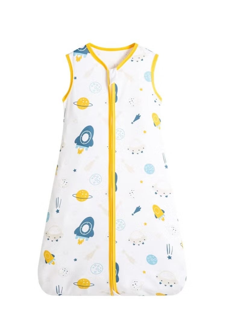 جونيس كيس نوم الطفل 100٪ قطن كيس نوم الطفل بلا أكمام جنس واحد كيس نوم الطفل الصيف - Image 1