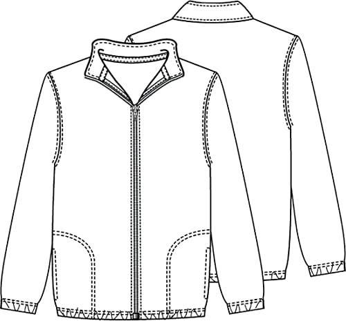 CLASSROOM Youth Unisex Polar Fleece Jacket, Burgundy, Medium - Image 3