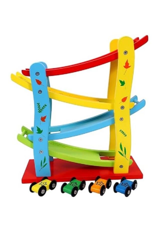 Wooden Slippery Rail Car For kids - Image 2