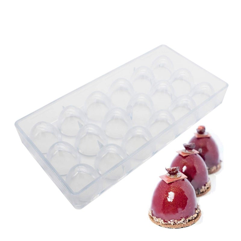 Polycarbonate Big Cone Chocolate Mold Half Egg Candy Mould DIY Polycarbonate Molds