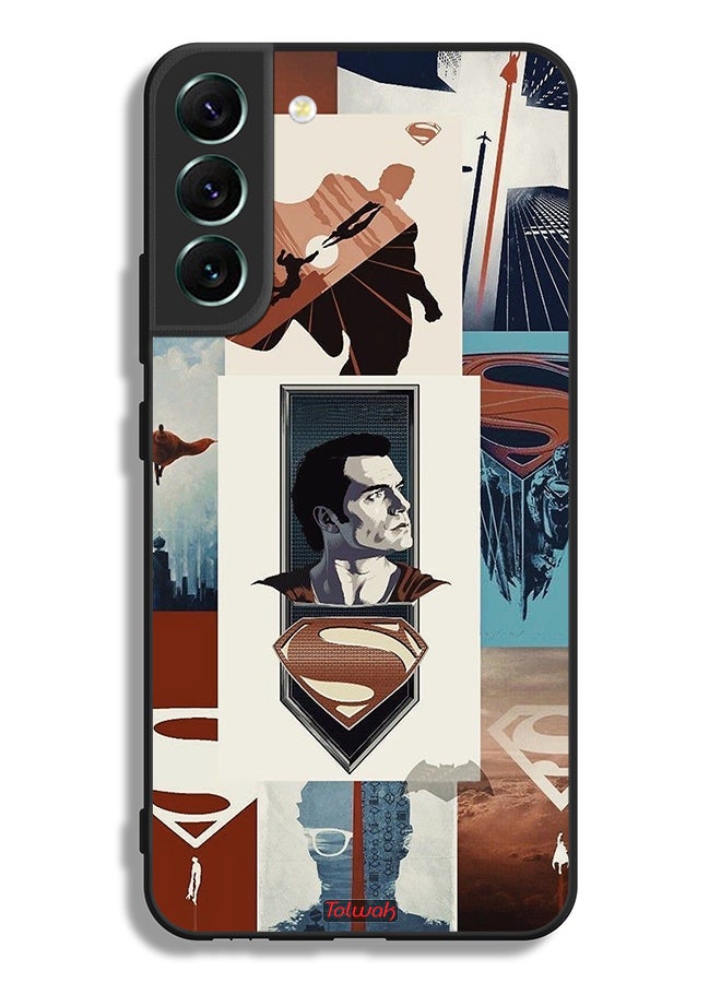 Tolwak Samsung Galaxy S22 Plus 5G Protective Case Cover Superman Art - Image 3