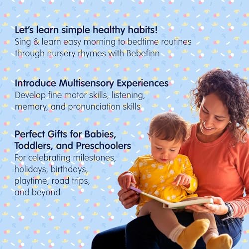 Pinkfong Bebefinn Healthy Habits Songs 10 Button Sound Book | Pinkfong Baby Shark Musical Book for Toddlers 1-3 | Educational Sound Book with Nursery Rhymes for Boys & Girls - Image 5