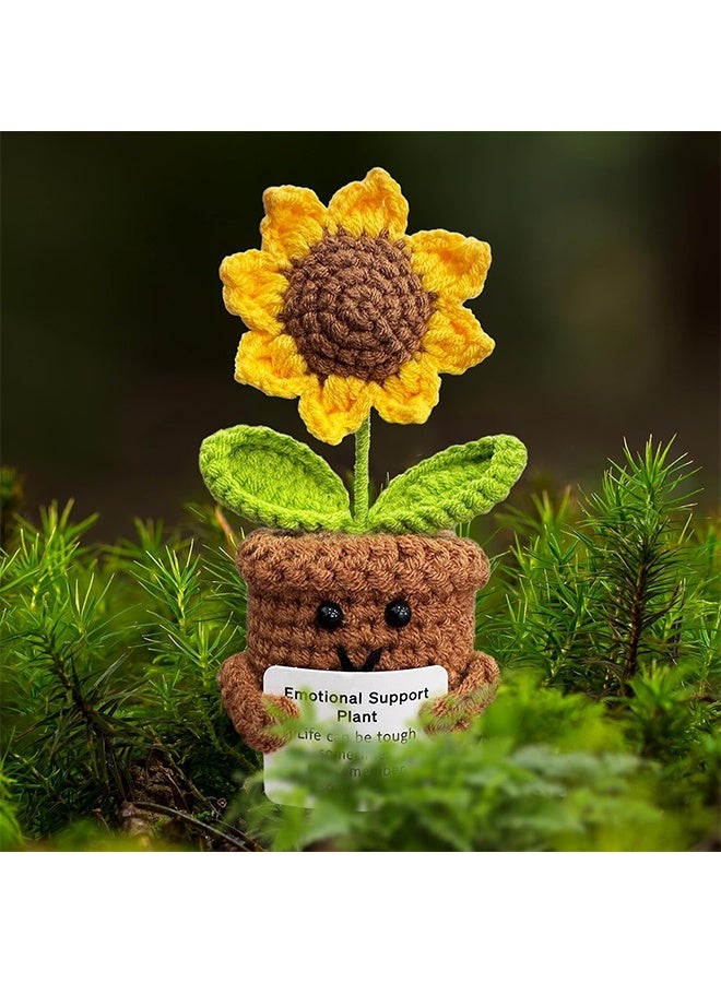 Sunflower Birthday Gifts For Women Men, Emotional Support Plant Christmas Positive Flower Leaving Get Well Soon Thinking of Thank You Presents for Her Mother Teacher Girls Friends Colleagues - Image 5