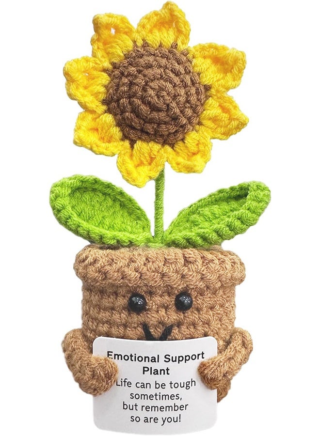 Sunflower Birthday Gifts For Women Men, Emotional Support Plant Christmas Positive Flower Leaving Get Well Soon Thinking of Thank You Presents for Her Mother Teacher Girls Friends Colleagues - Image 1