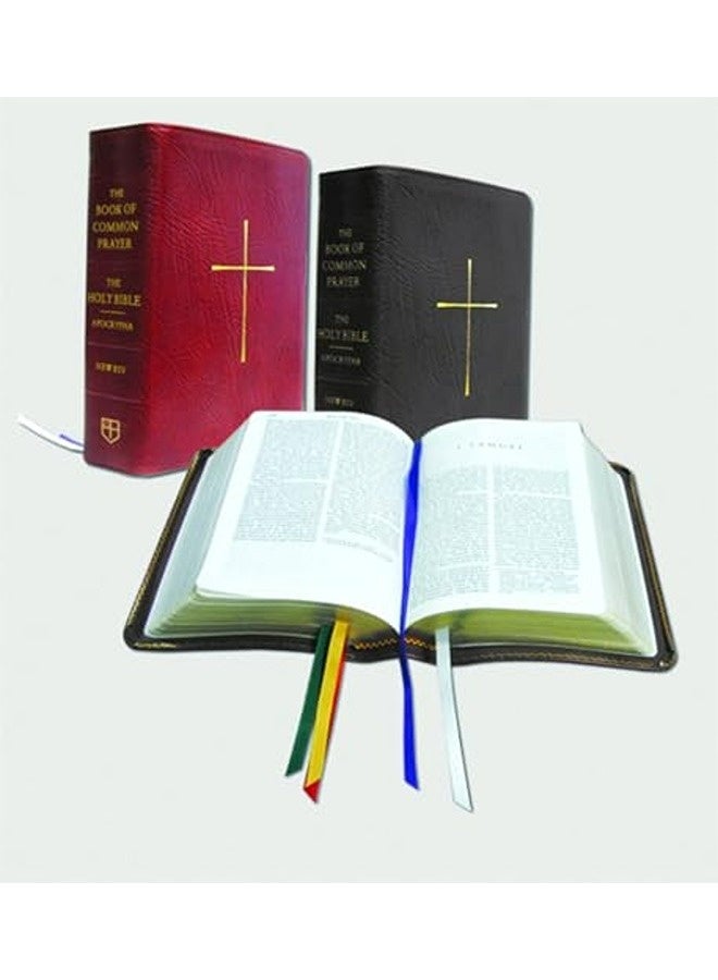 The Book of Common Prayer and Bible Combination (NRSV with Apocrypha): Black Bonded Leather