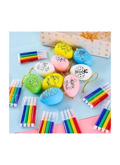 vesus 12Pcs painting eggs-Party Favors For Kids Return Gifts For Birthday Party Kids| Party Favours Bulk Gifts For Kids| Mini Toys Birthday Giveaways| Small Gifts Party Favors| Goodie Bag Pinnate  - Image 1