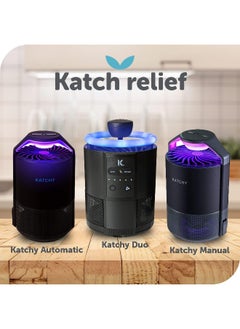 KATCHY Katchy Original and Midnight Glue Board Refills 4 Pack - Indoor Insect Trap Glue Board Refills for Mosquito Gnat Moth Fruit Flies - Non-Zapper Traps for Buzz-Free Home  - Image 4