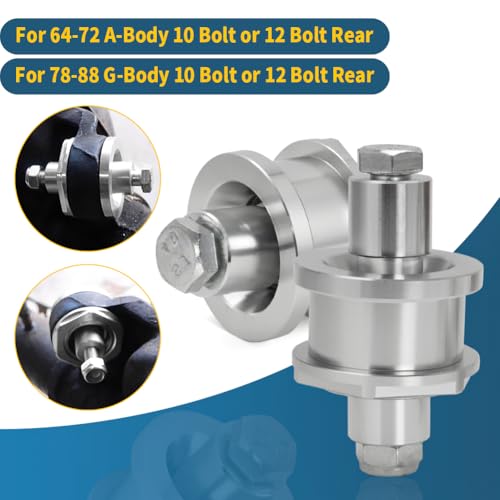 WIKIBB for GM GBody Spherical Rear End Housing Bushing Mounting Hardware 19781988 and for GM ABody Cars 19641972 - Image 3
