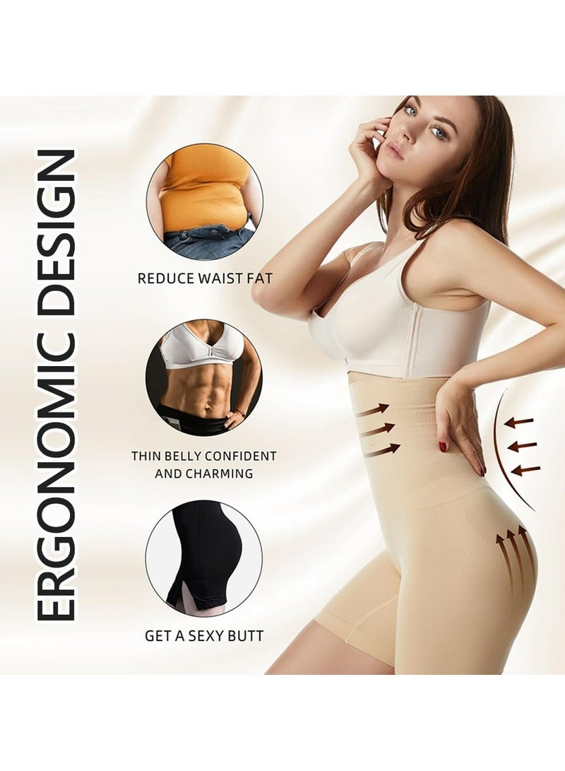 CMGTYYD High Waist Shapewear Shorts,Women Seamless Shaping Boyshorts Panties Waist Trainer Corset Butt Lift Thigh Slimmer Hip Shaper Briefs Body Shaping Boxers Tummy Control Sports Shorts  - Image 4