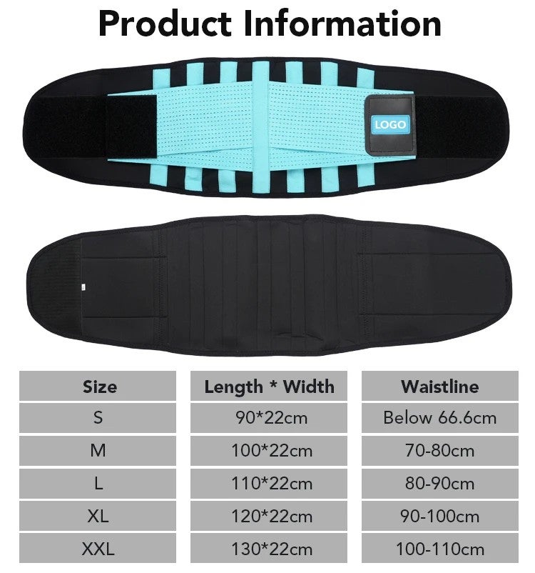 Bluejw Neoprene Waist Trimmer for Women Plus Size - Slimming Body Shaper Belt - Waist Trainer Corset Girdle - Image 5