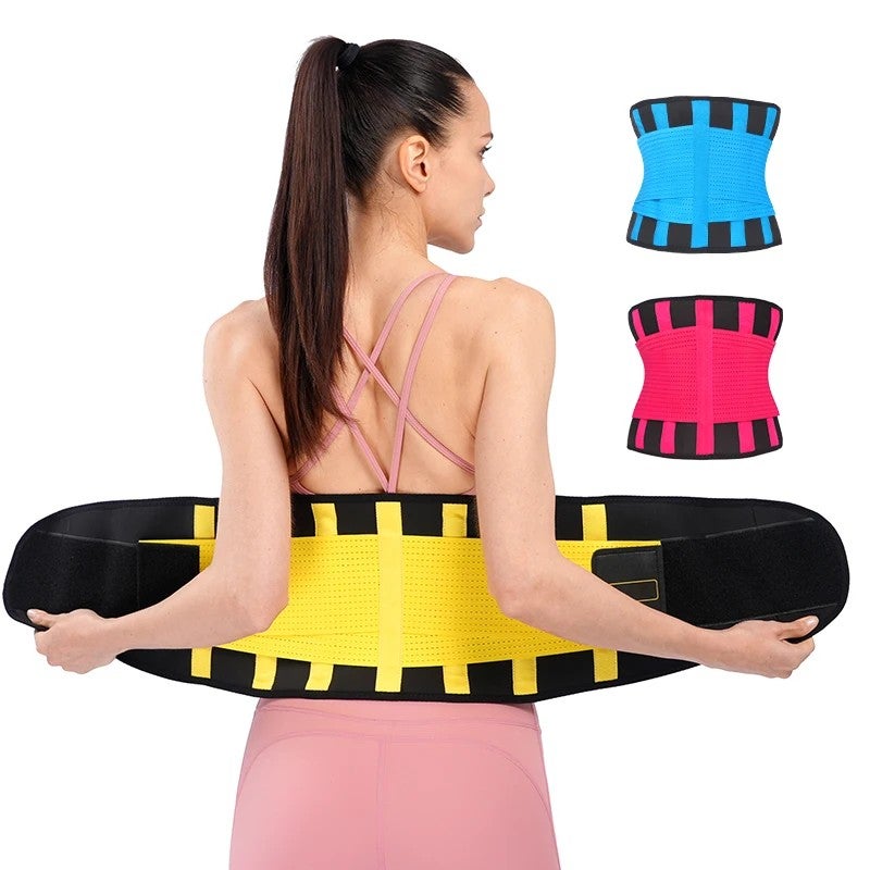 Bluejw Neoprene Waist Trimmer for Women Plus Size - Slimming Body Shaper Belt - Waist Trainer Corset Girdle - Image 2