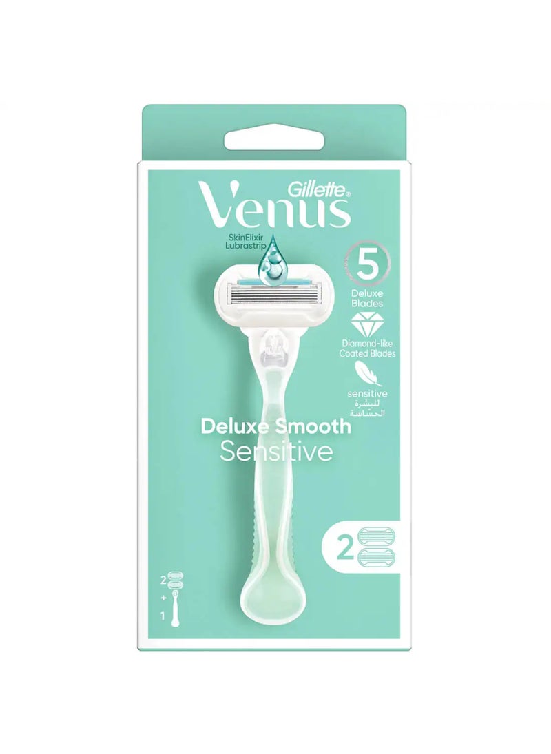 Venus Gillette Venus Razor Deluxe Sensitive (5+2) Pcs