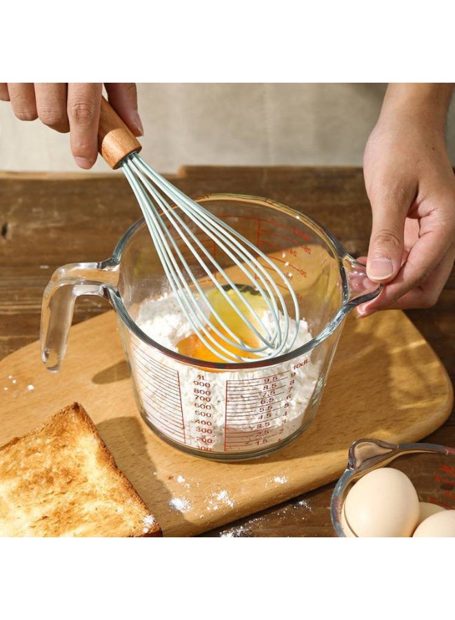 NAMA 1L Heavy-Duty Glass Measuring Cup with Red Graduation Marks & Pour Spout - Image 4
