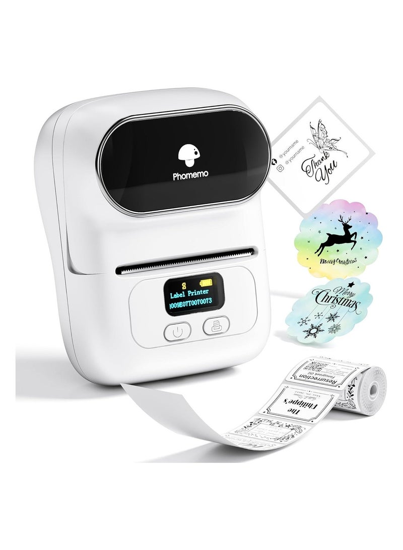 Phomemo M110 Portable Bluetooth Thermal Label Maker - White - Image 1