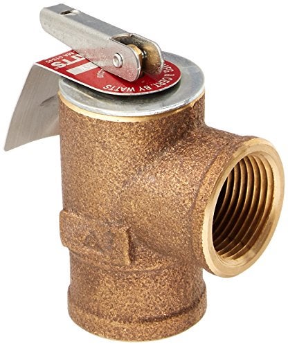 Watts 0342691 30 PSI Pressure Relief Valve, Bronze, 3/4" 335 M2-030 - Image 1