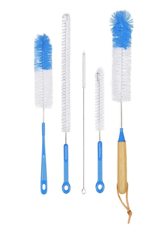 Fermentaholics The 5 Tool Takedown Bottle Brush Cleaning Kit | 5 Piece Scrubbing Brush Set for Cleaning Bottles, Jars, Jugs, Straws, Fermenters, Drains, and More - Image 1