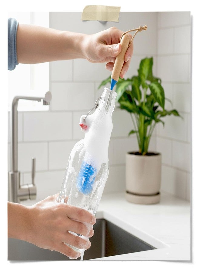 Fermentaholics The 5 Tool Takedown Bottle Brush Cleaning Kit | 5 Piece Scrubbing Brush Set for Cleaning Bottles, Jars, Jugs, Straws, Fermenters, Drains, and More - Image 3