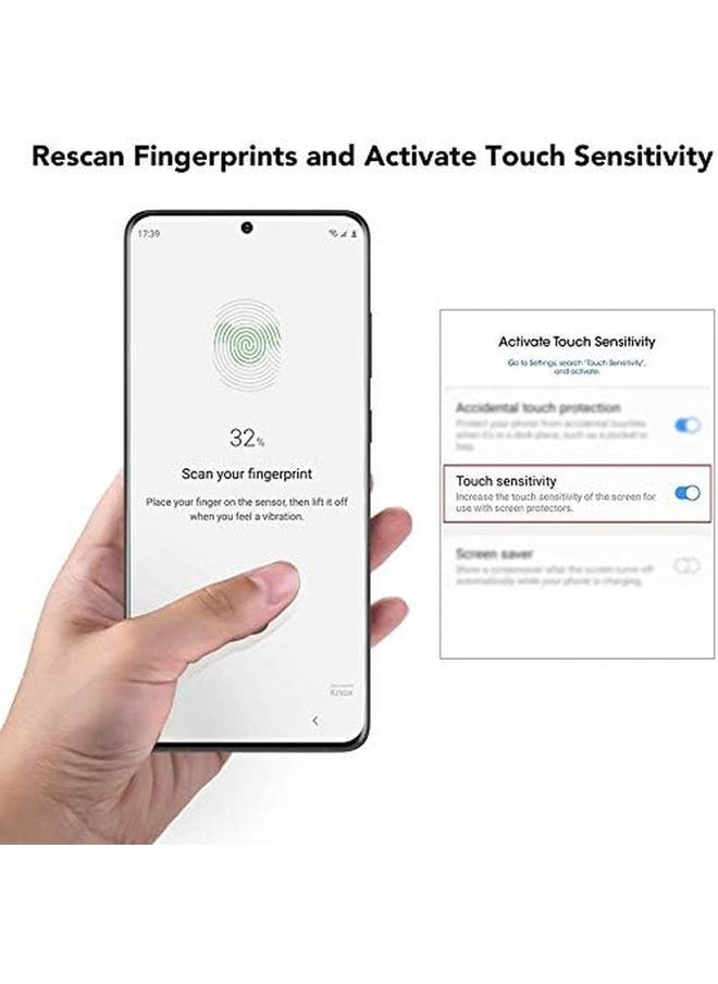 erorex - Compatible With Samsung Galaxy Note 20 Screen Protector High Definition 9H Hardness Scratch Resistant Tempered Glass Screen Protector For Samsung Galaxy Note 20 2 Pack 6.7 Inch - Image 1