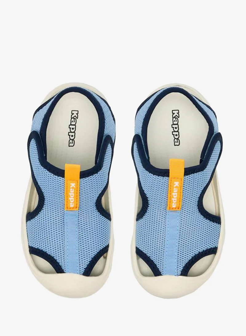 Kappa Sports Sandals With Hook & Loop Closure, Mesh Texture