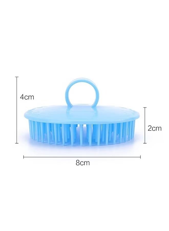 2 Pack Hair Scalp Massager Shampoo Brush Shower Head Scrubber Cleanser Massage Comb for Hair Growth Ease Dandruff Removal and Head Relaxation for Women and Men or Pets - Image 2