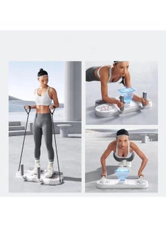 Rock Pow Portable Home Gym Equipment, Multifunction Push Up Board with Automatic Count and Automatic Timing Support with Resistance Bands for Chest, Tricep, Back, Abdominal Workout  - Image 3