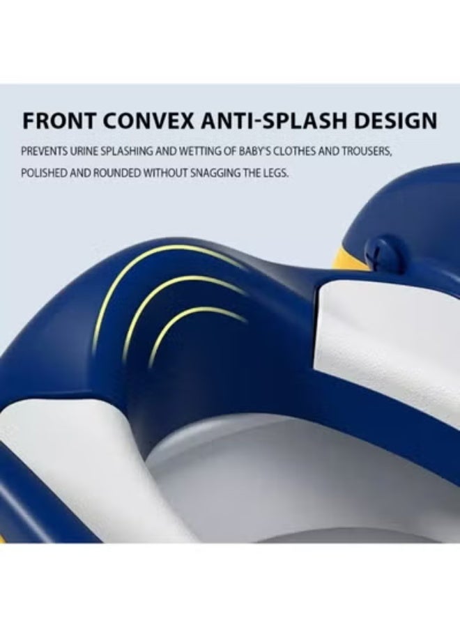Adjustable Toddler Toilet Training Seat with Step Stool and Ladder for Kids - Image 3