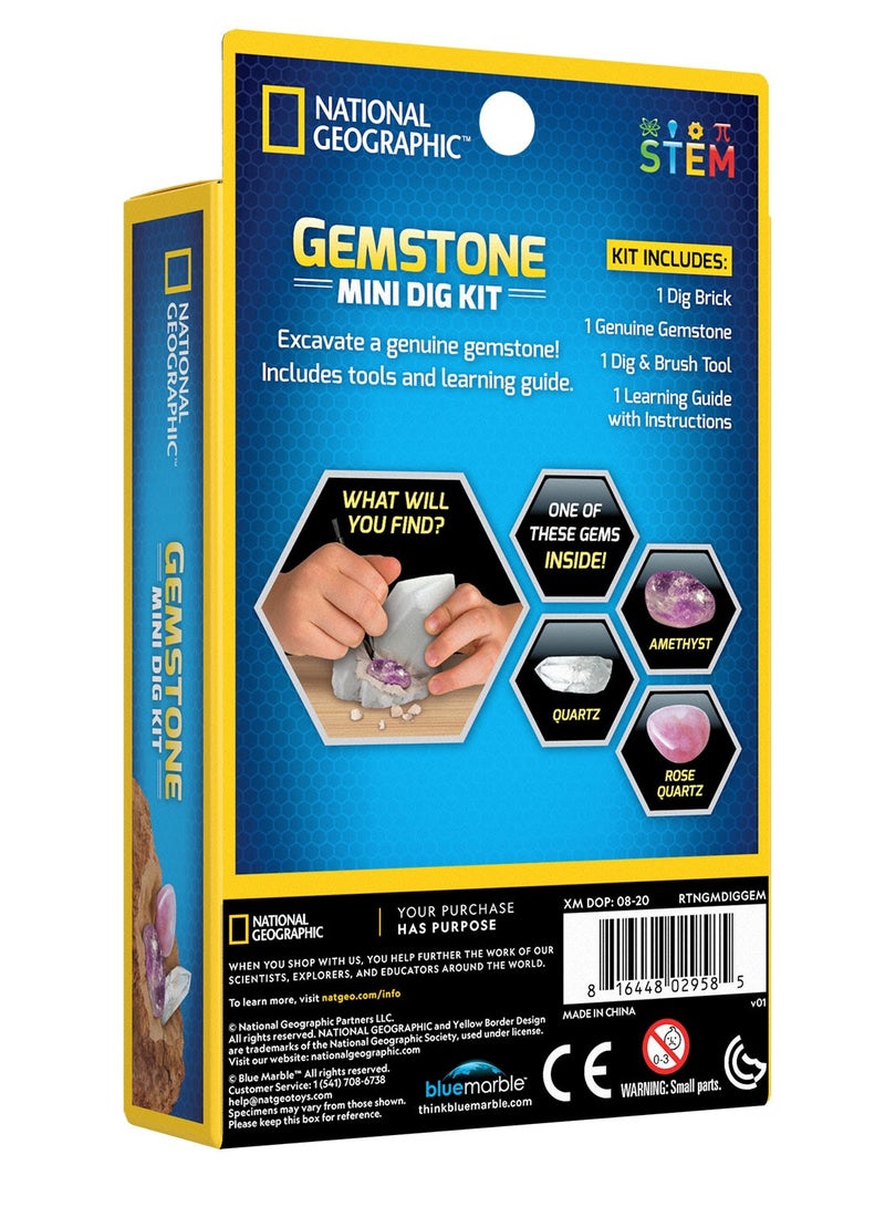 NATIONAL GEOGRAPHIC مجموعة الحفر الصغيرة للأحجار الكريمة من ناشيونال جيوغرافيك - Image 2
