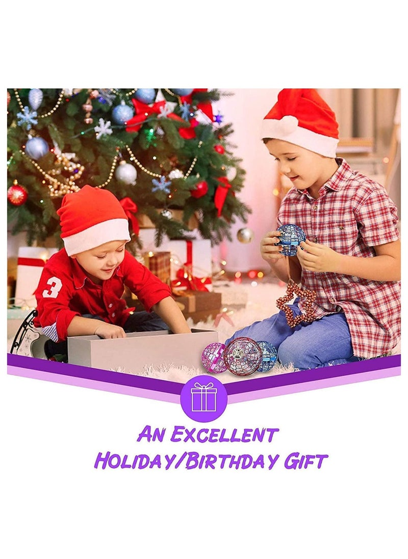 Gonice - Outdoor Toys with Infinity orb Toys Shape Magic Controller Flying Toy Flying orb Spinner 360° Rotating Spinning LED Lights for Kids Adults Indoor Outdoor -2022 Upgraded Kid Cool Toys - Image 1